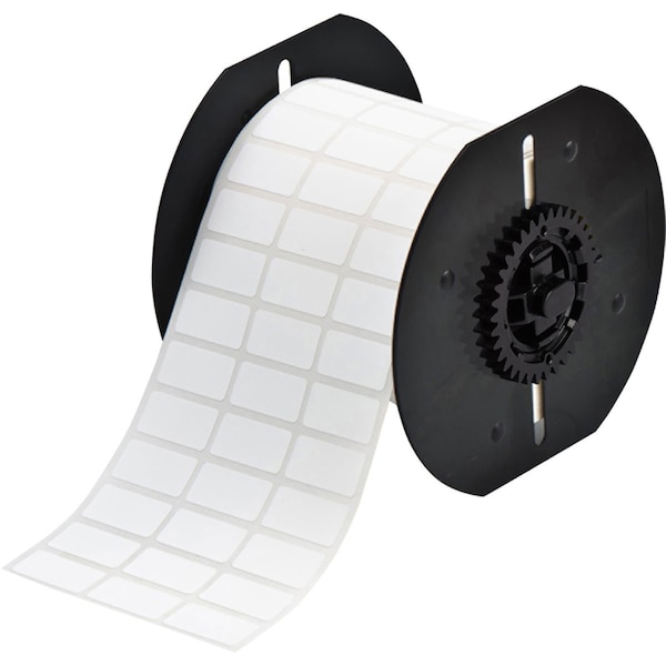 Brady B33 Series Eco-Friendly Matte WT Polyester Labels 0.5 in H x 1 in W WT 7000/RL - B33-5-618