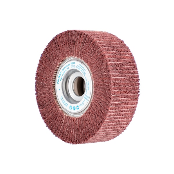 Pferd 6" X 2" POLINOX Unmounted Flap Wheel - 1" AH - PNZ Type - 180 Grit - 43046