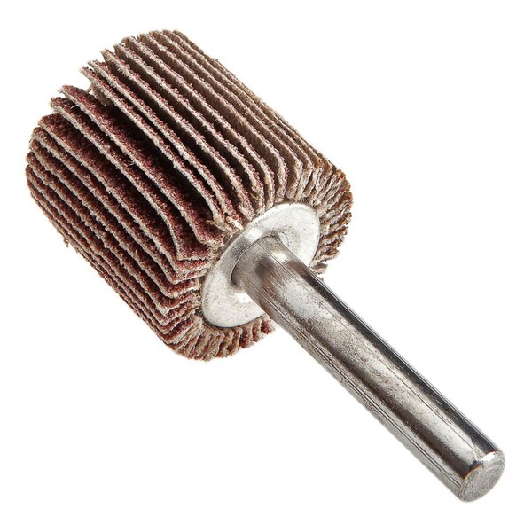Forney Flap Wheel, Shank Mounted, 1 in x 1 in - 60190