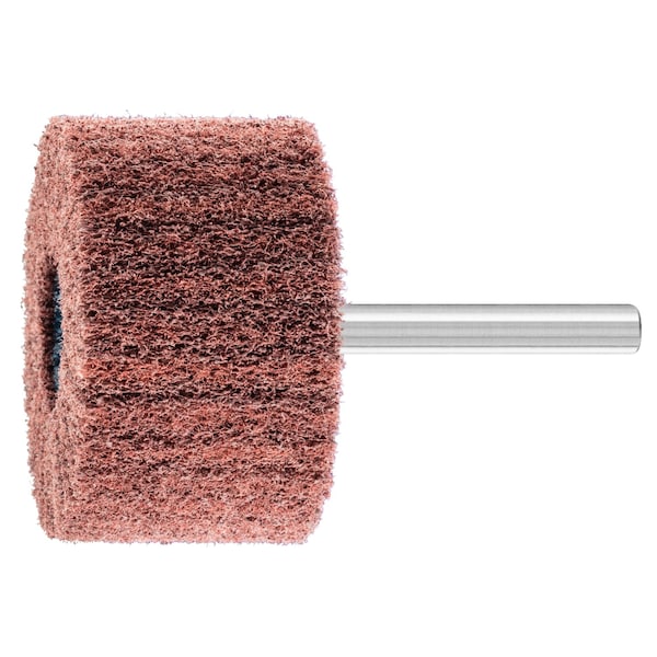 Pferd 2" x 1-1/4" POLINOX Mtd. Flap Wheel - 1/4" Shank - PNL Type - 280 Grit - 46206