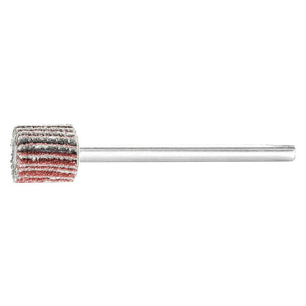 Pferd 3/8" x 3/8" Mini Mounted Flap Wheel - 1/8" Shank - Aluminum Oxide 80 Grit - 45071