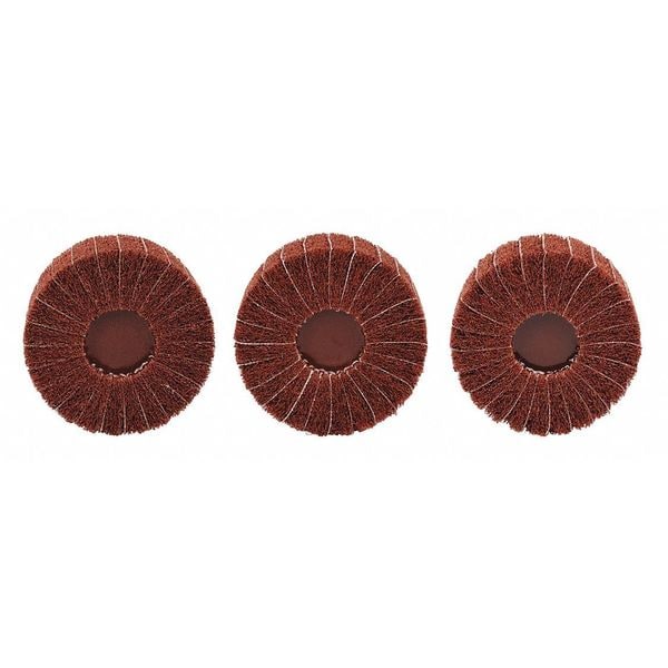 Scotch-Brite Flap Brush, 4-1/2" dia., 3500 RPM - 7010329981