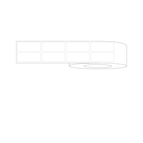 Nevs Hippa Compliant Labels, Cover Up w/Dark Gray Adhesive 7/8" x 2-1/4" - HC-78514