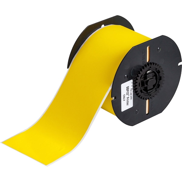 Brady Flame Retardant Polyimide Wire and Cable Labels 3 in W x 85 ft L Yellow - B33C-3000-472YL