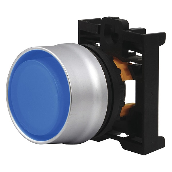 Guardabarreras extendido blanco Eaton Ill para mamá, 22.5 mm, azul - M22-DGLH-B