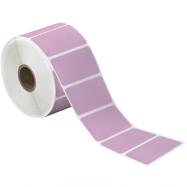 Tape Logic 2 1/4 x 1 1/4in Pink Desktop Direct Thermal Label, 12PK - THD390