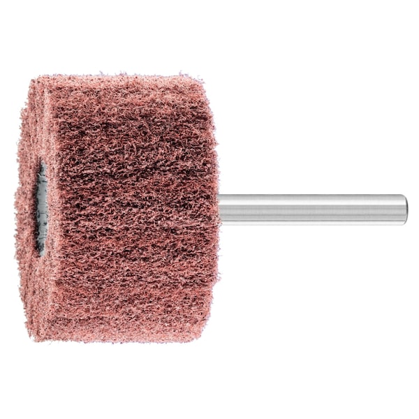 Pferd 2" x 1-1/4" POLINOX Mtd. Flap Wheel - 1/4" Shank - PNL Type - 180 Grit - 46205