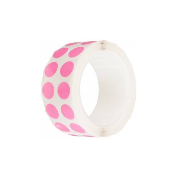 Diversified Biotech Tough-Spots, 1/2" Dia, Pink, 1000/pk, 1000PK - 247129P
