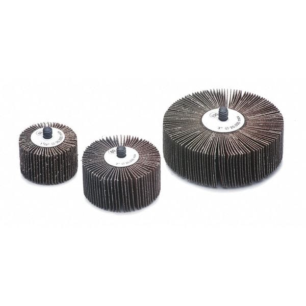 Cgw Abrasives Flap Whl, 1x5/8x1/4-20, A/O, 80G - 39961