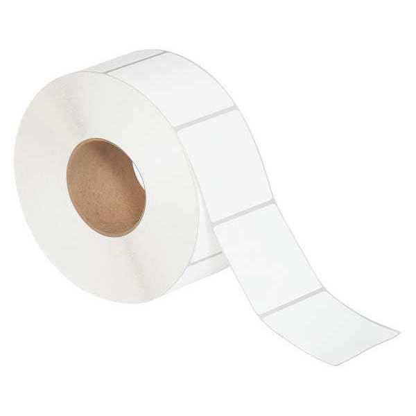 Partners Brand Thermal Transfer Labels, 3" x 3", White, 6/Case - THL105