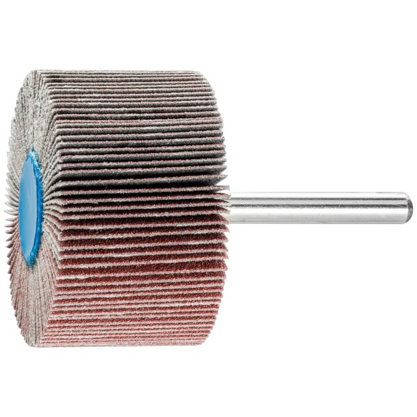 Pferd 2" x 1" Mounted Flap Wheel - 1/4" Shank - Aluminum Oxide - 40 Grit - 45461