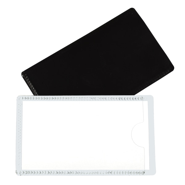 C-Line Products Slap 'N Go Magnetic Label Holders, Side Load, 4-1/4 x 2-1/2, White, PK100 - 87707-BX