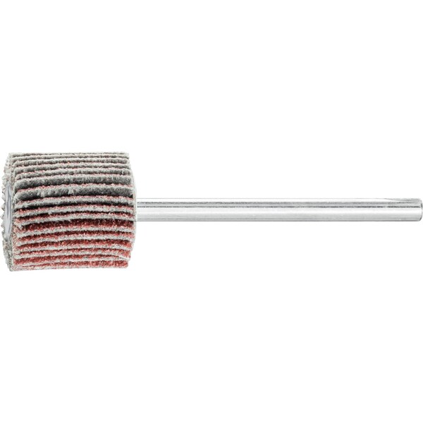 Pferd 5/8" x 5/8" Mini Mounted Flap Wheel - 1/8" Shank - Aluminum Oxide 80 Grit - 45099