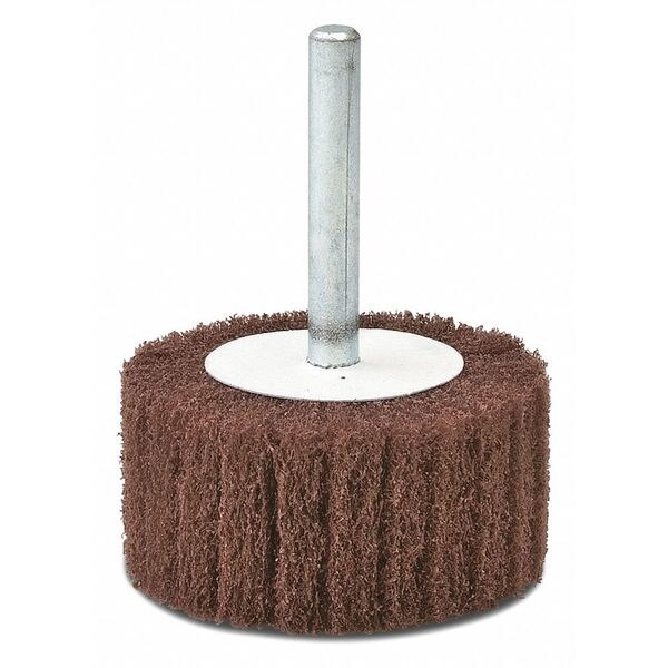 Cgw Abrasives Flap Whl, 2x1x1/4, Fine, Blue - 36455