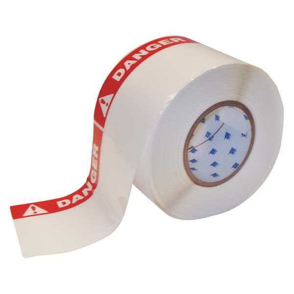 Brady Arc Flash Label, Red/Bk/Wht, Polyester, PK2, THTEL-25-483-1-DA - THTEL-25-483-1-DA