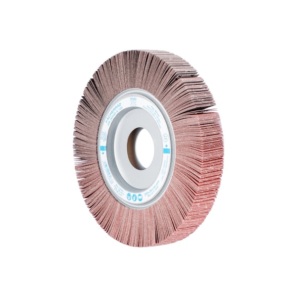 Pferd 8" x 1" Unmounted Flap Wheel - 1-3/4" A.H. - Aluminum Oxide - 120 Grit - 45645