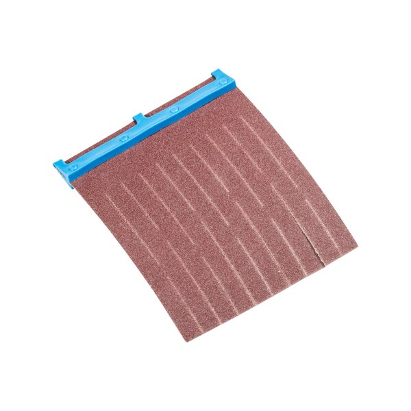 Pferd POLIFLAP Abrasive Flaps - Aluminum Oxide - Set of 12 Flaps, 2-3/8" x 3" - 180 Grit - 45965