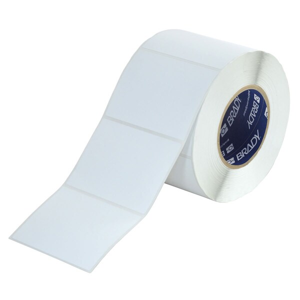 Brady Direct Thermal Printable Paper Labels 3 in H x 4 in W White 1000/RL - DT-76-813-1