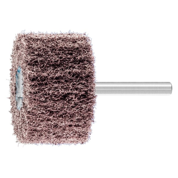 Pferd 2" x 1-1/4" POLINOX Mtd. Flap Wheel - 1/4" Shank - PNL Type - 100 Grit - 46204