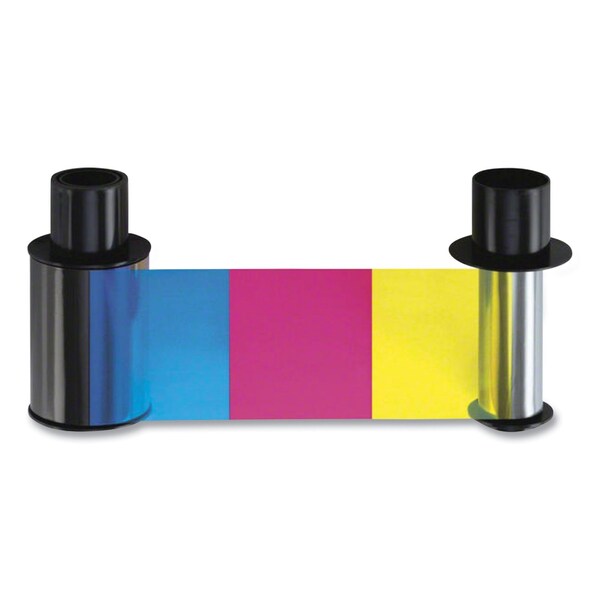 Fargo Multi Color Thermal Resin Printer Ribbon, Black/Cyan/Magenta/Yellow - 45010