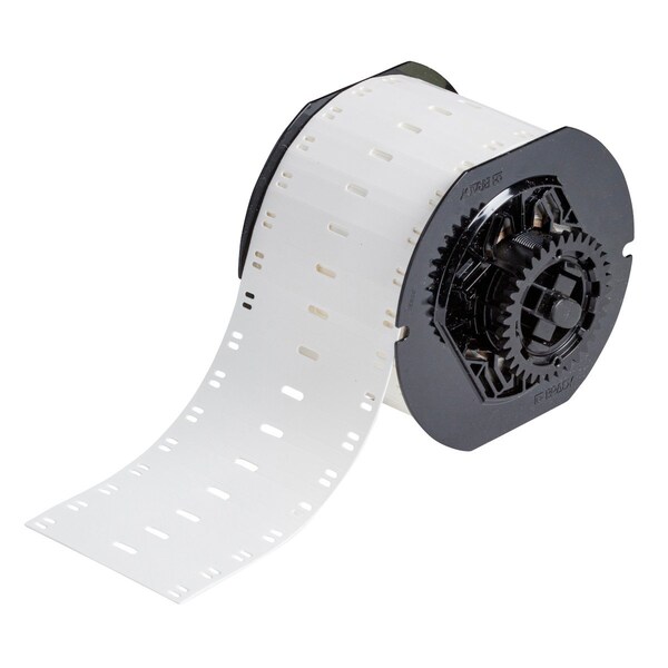 Brady Cable Tags 0.39in H x 2.95in W Thermoplastic Polyether Polyurethane White 750/RL - B33-75X10-7643-WT
