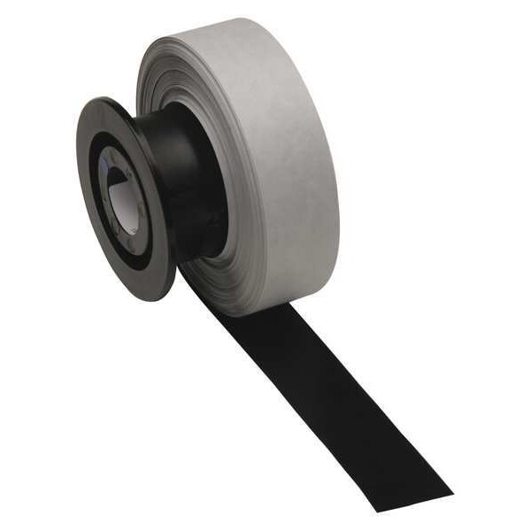 Brady Label Tape Cartridge, Black, Labels/Roll: Continuous - 120853