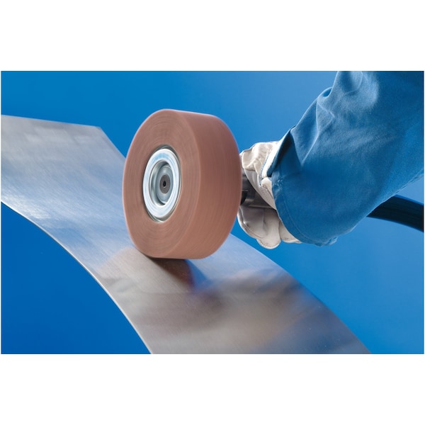 Pferd 6" x 2" POLINOX Unmounted Flap Wheel - 1" A.H. - PNL Type - Medium Grade - 43129