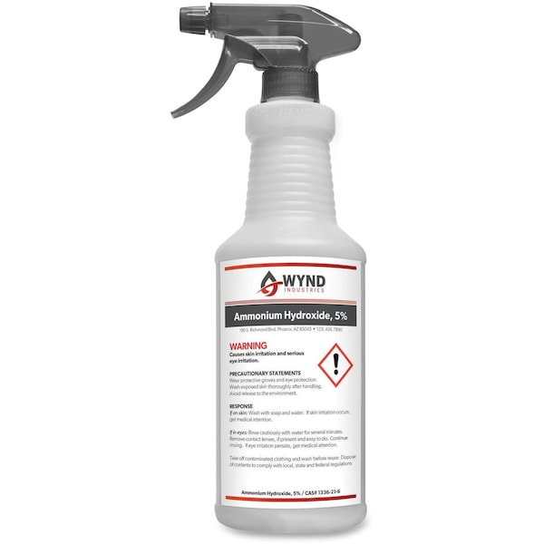 Avery 3-1/2" x 5" GHS Chemical Labels for Inkjet Printers, 200 labels/50-sheets - 7278260523