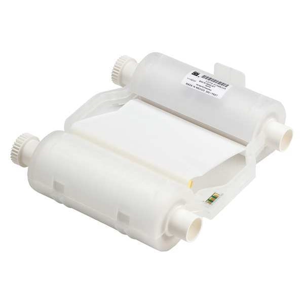 Brady Printer Ribbon, 4-21/64" W, 200 ft. L, White - B30-R6700-WT