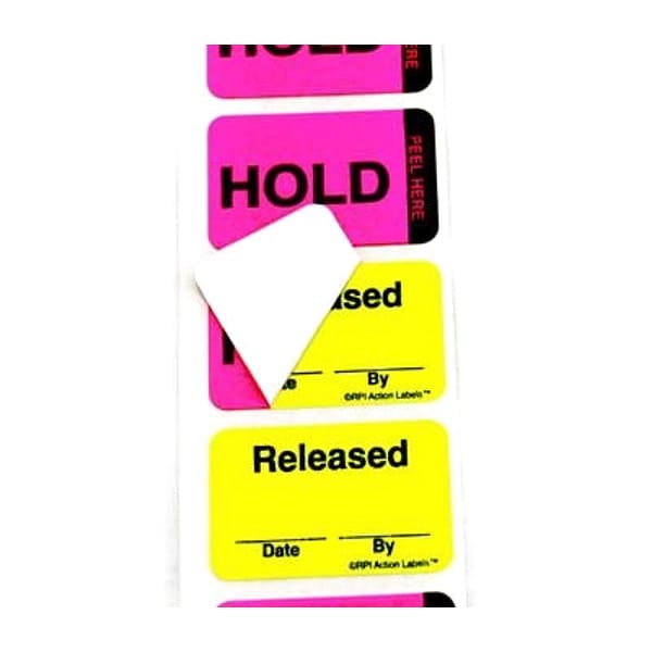 Roll Products QC Act Label, PK250, 27904 - 27904