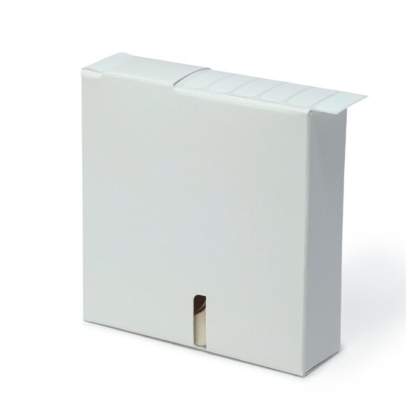 Globe Scientific Label Rolls, Cryo, 24x13mm, for 0.5mL Tubes, White, 1000PK - LCR-24X13W