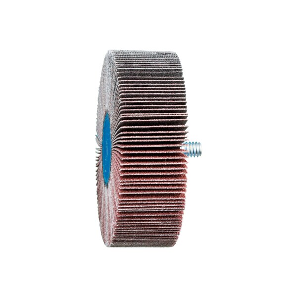 Pferd 3" x 1" Quick Change Flap Wheel - 1/4-20 Thread - Aluminum Oxide - 120 Grit - 45452