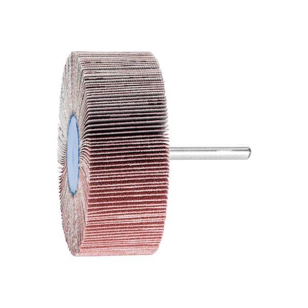 Pferd 3" x 1" Mounted Flap Wheel - 1/4" Shank - 120 Grit SiC - 45496