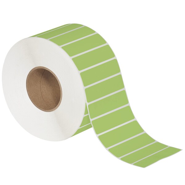 Tape Logic 4 x 1in Green Thermal Transfer Labels - THL136GN