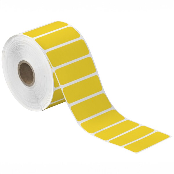Tape Logic 2 1/2 x 1in Yellow Desktop Direct Thermal Label, 24PK - THD341