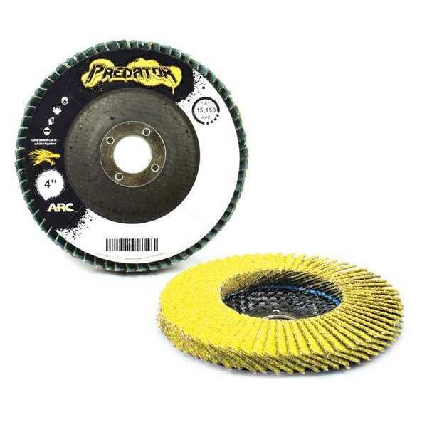 Arc Abrasives Flp-D Fg/Ff 4 X 5/8 60, PK11 - 71-10805FFK