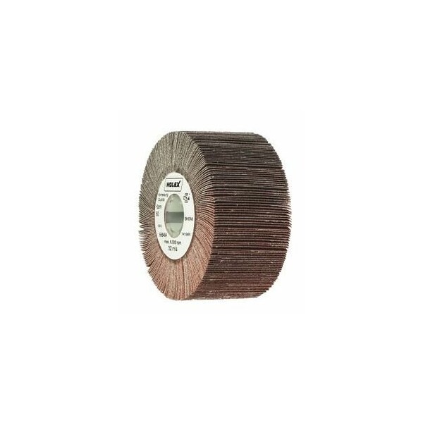 Holex Flap Wheel Roller, 100 mm X 50 mm, Grit: 80 - 568464 80