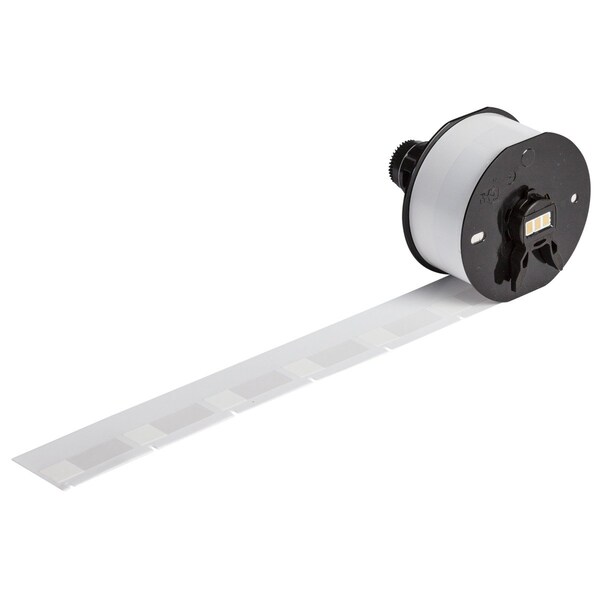 Brady Wraptor A6200 High Adhesion Self Lam Vinyl Wraps 1.5in H x 0.5in W WT/CL 400/RL - A62-11-417
