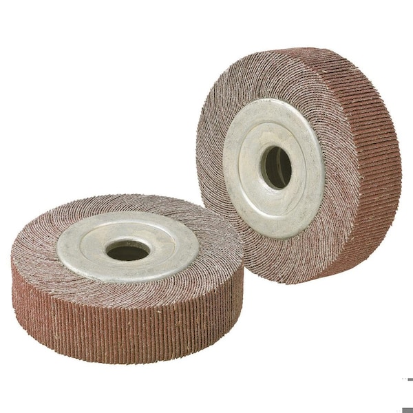 Cgw Abrasives Unmounted Coated Flap Wheel, 8 in Dia, 1 in W Face, 60 Grit, Medium Grade, Aluminum Oxide Abrasive - 41086