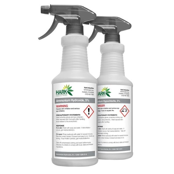 Avery 3-1/2" x 5" GHS Chemical Labels for Laser Printers, 200 labels/50-sheets - 7278260503