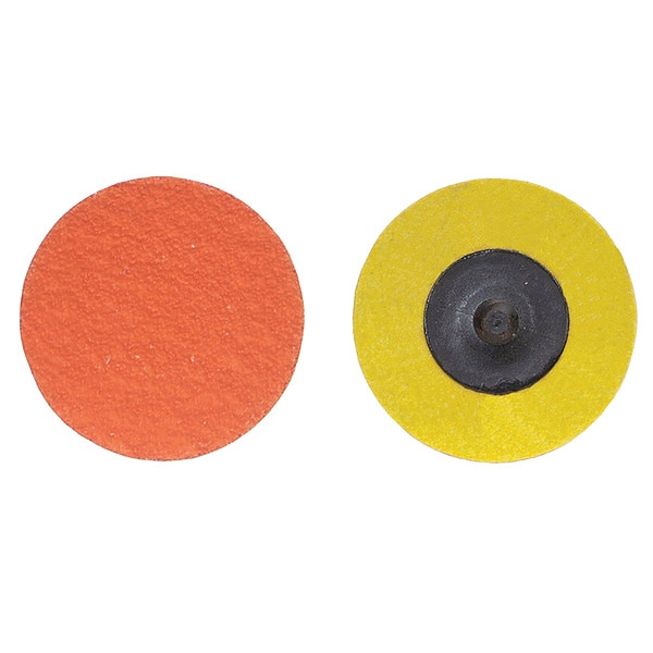 Norton Abrasives Quick Change Disc, CerAlO, 3in, 36G, TR, PK25 - 66261162328