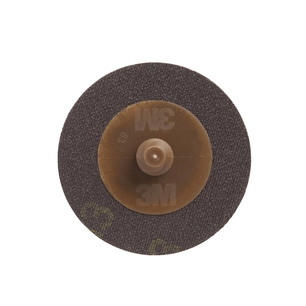 3M Quick-Change Sanding Disc, TR, 2 in Dia, Aluminum Oxide, 36 Grit, YF, Coated, 361F, 50 PK - 7000000371