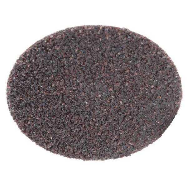 3M Quick-Change Sanding Disc, TR, 2 in Dia, Aluminum Oxide, 36 Grit, YF, Coated, 361F, 50 PK - 7000000371