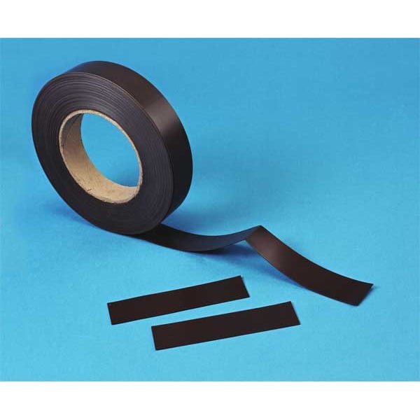 Aigner Index Magnetic Label Roll, Perforated, 50 Ft, Blk - MP-103R