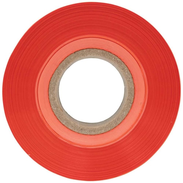 Klein Tools Caution Tape, Barricade, CAUTION-BURIED ELECTRIC LINE, Red, 1000-Foot - 58003