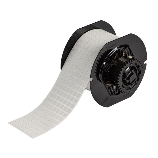 Brady B33 Series Matte WT 2 mil Polyimide Labels 0.25in H x 0.25in W WT 20000/RL - B33-70-728