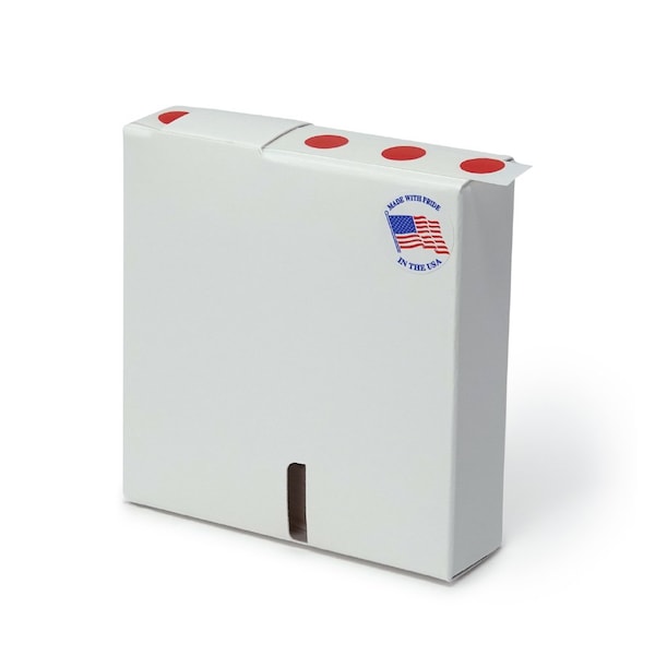 Globe Scientific Label Rolls, Cryo, 13mm Dots, for 1.5-2mL Tubes, Red, 1000PK - LCR-13R