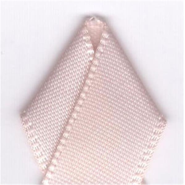 Papilion Papilion R074400060112100Y .25 in. Double-Face Satin Ribbon 100 Yards - Nude - R074400060112100Y