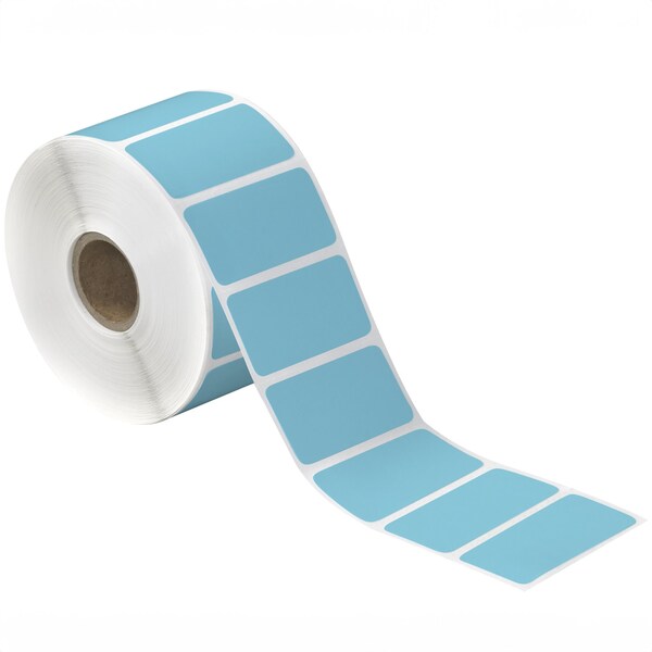 Tape Logic 2 x 1in Blue Desktop Direct Thermal Label, 24PK - THD371