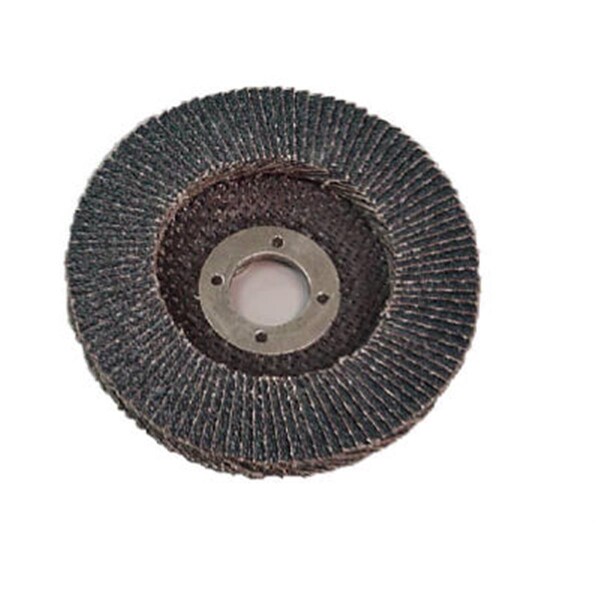 Virginia Abrasives 427-43060Z 4.5 x 0.62-11 in. 60 Grit Zirconia Flap Disc - 611766
